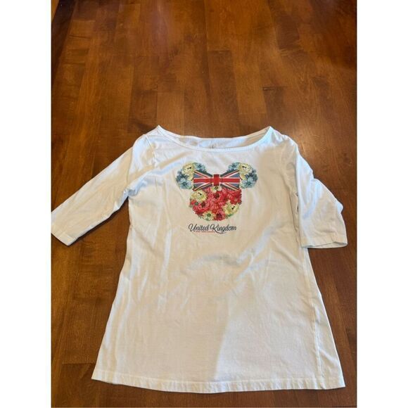 Disney Tops - Disney United Kingdom, Epcot world, showcase, shirt, size, medium